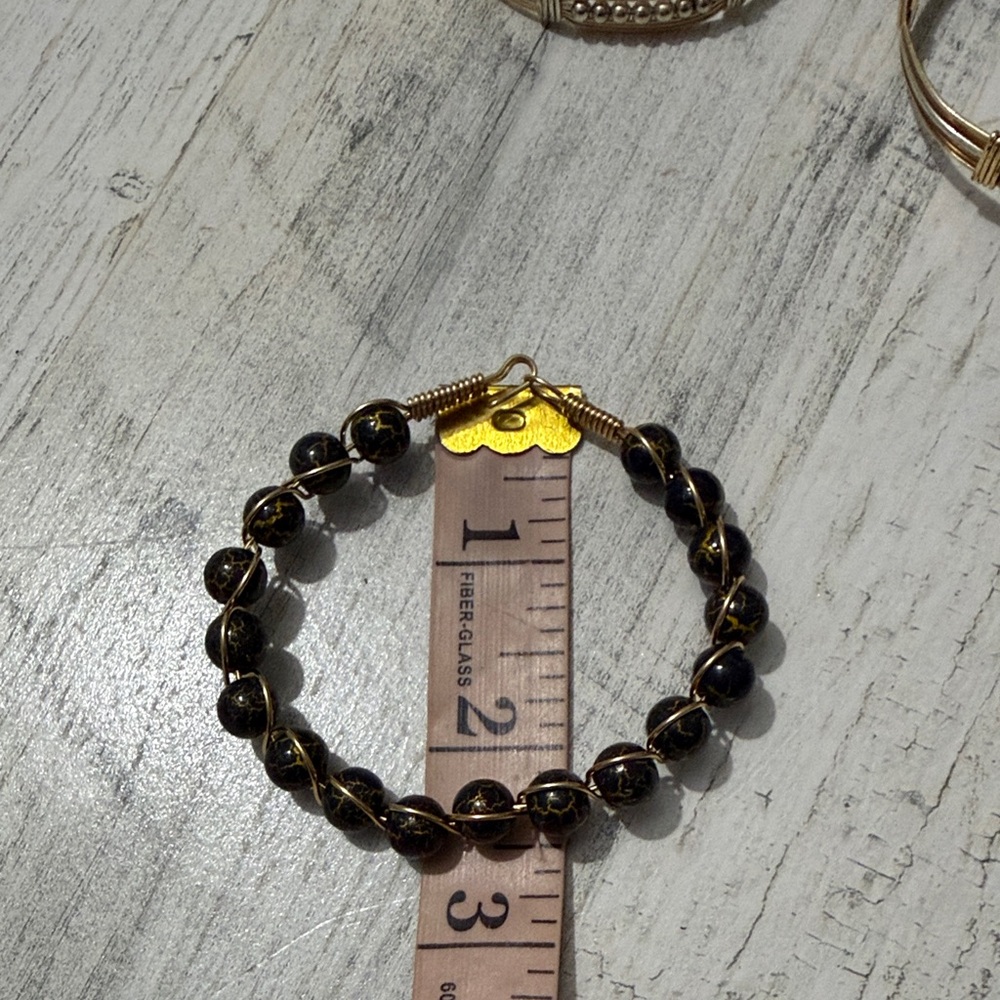 Elegant Gold and Silver Bracelet Set 11 total - Picture 12 of 13